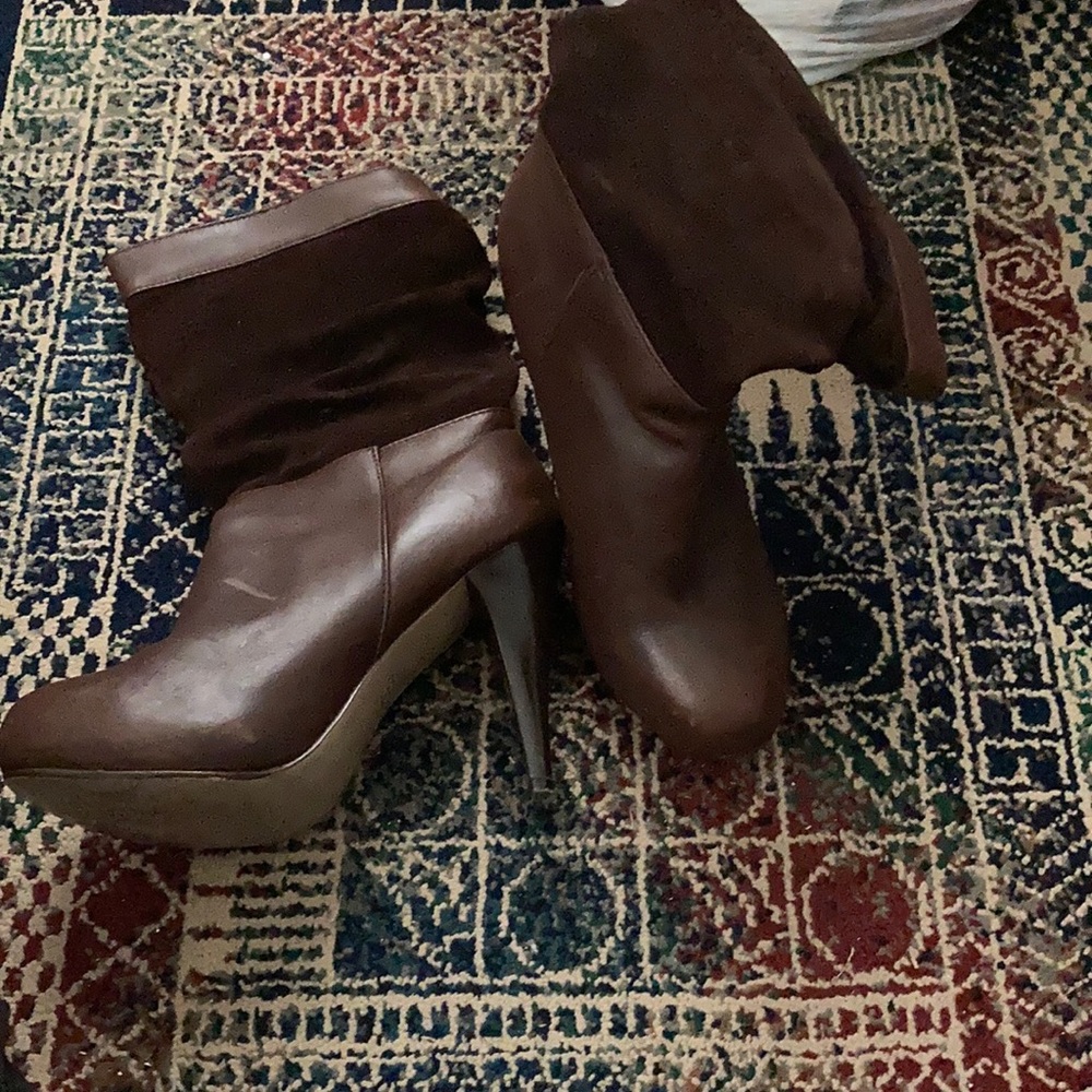 Brown heels